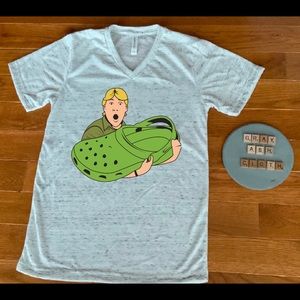 Croc crocodile hunter shirt